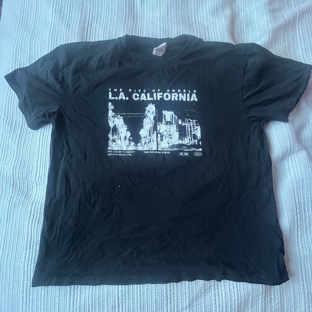 Black Graphic T-Shirt